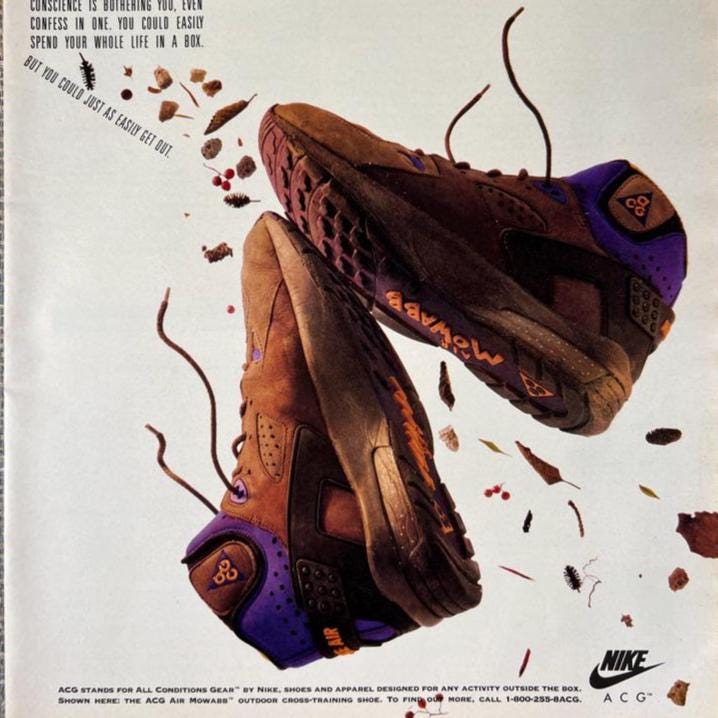 Nike Shoe Box Vintage