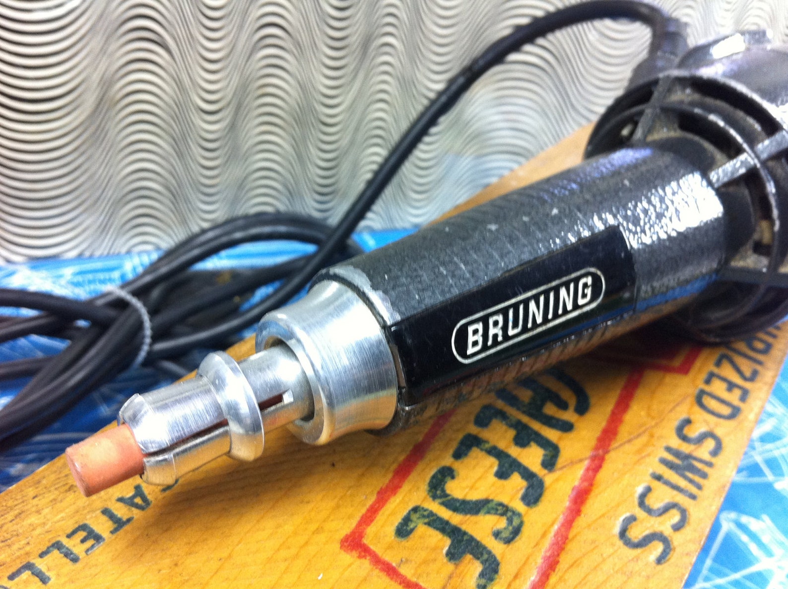 Bruning Electric Eraser Model 87201 Vintage Drafting Tool Etsy