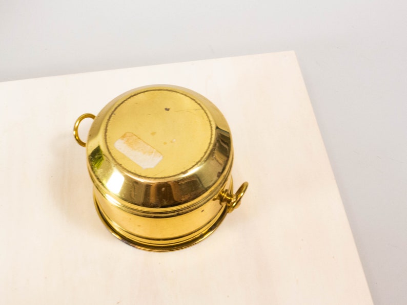 Vintage brass planter brass flower pot