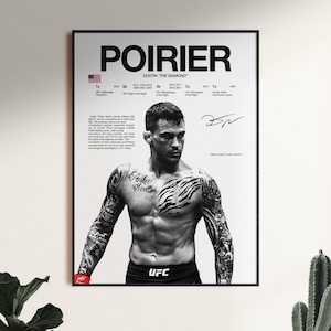 Dustin poirier ufc - Etsy 日本