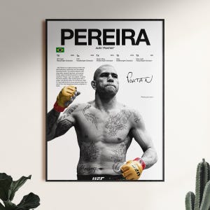 Alex pereira poster - Etsy 日本