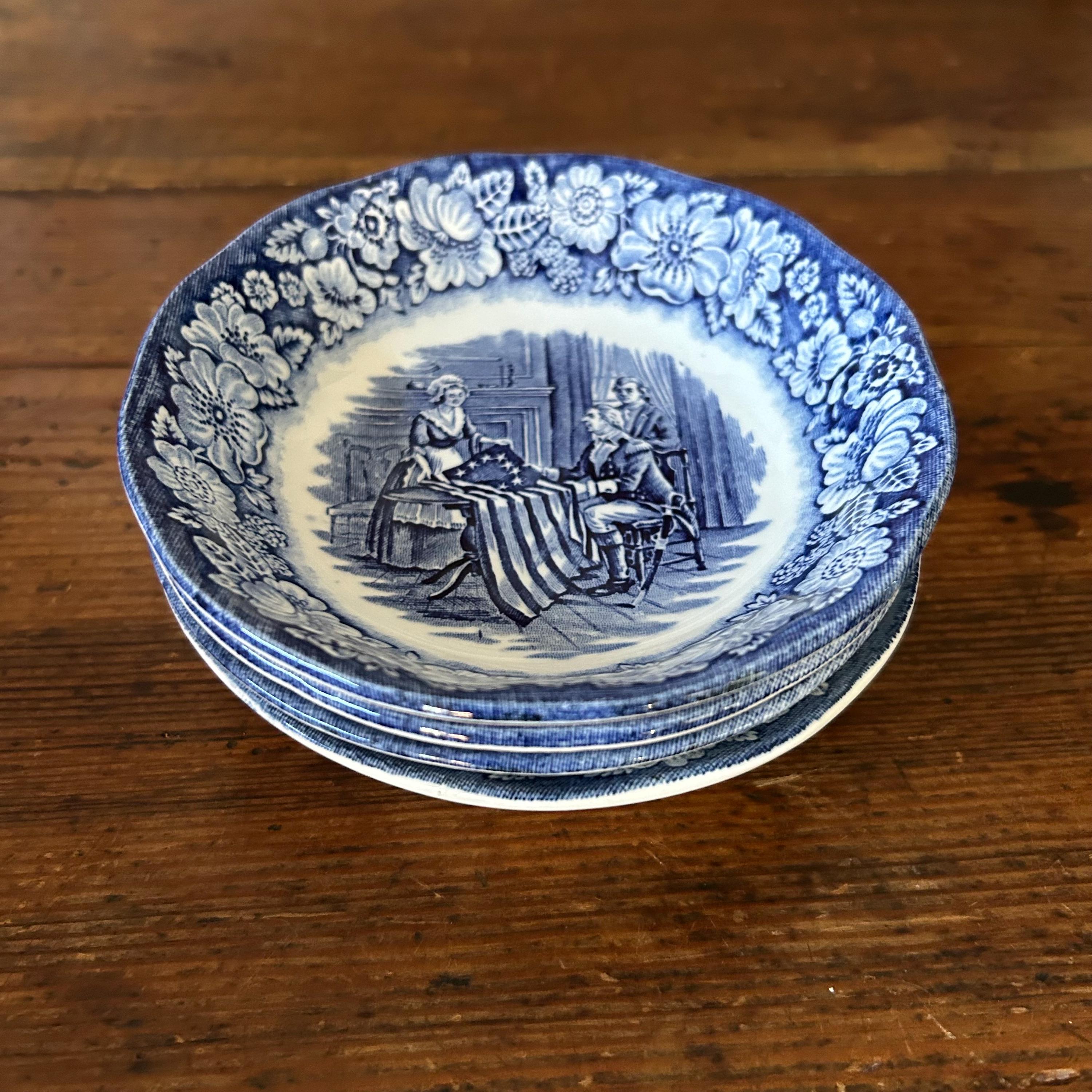 Liberty Blue China Sets - Etsy
