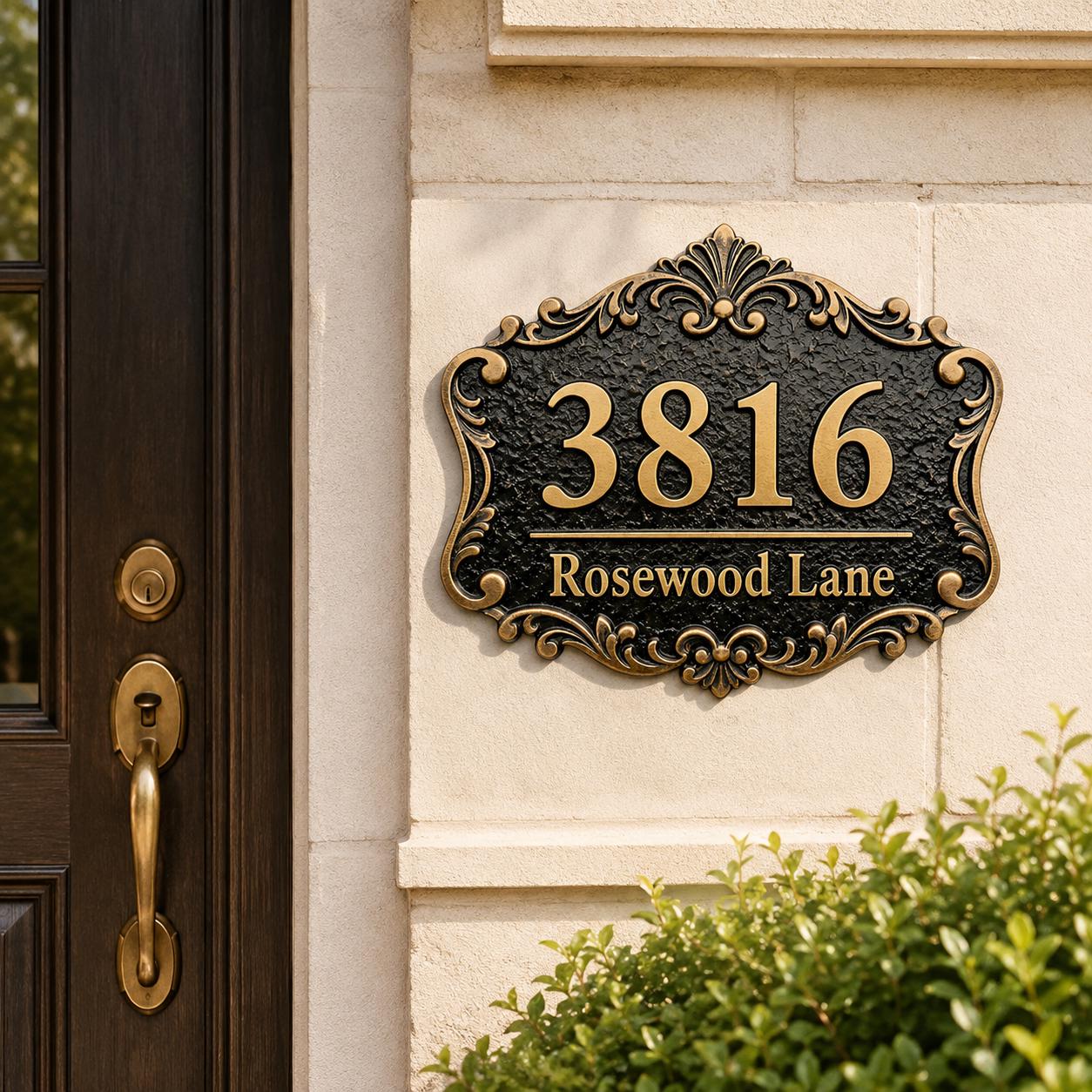 French Address Sign - Etsy