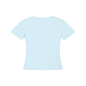 Women's Pismo Beach Pink Tencel Baby T-Shirt Bild 4