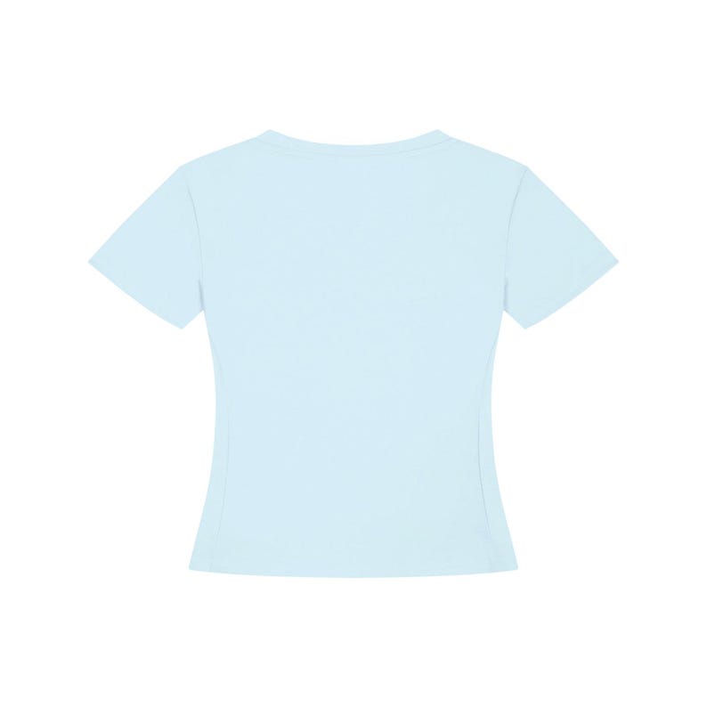 Women's Pismo Beach Pink Tencel Baby T-Shirt Bild 4