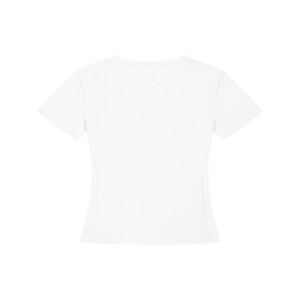 Women's Pismo Beach Pink Tencel Baby T-Shirt Bild 2