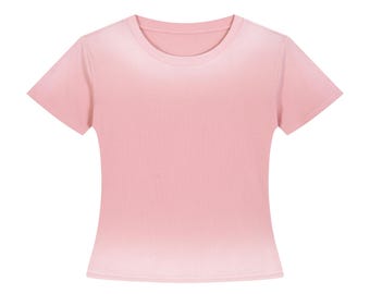 Women’s Pink Sunfade Washed T-Shirt