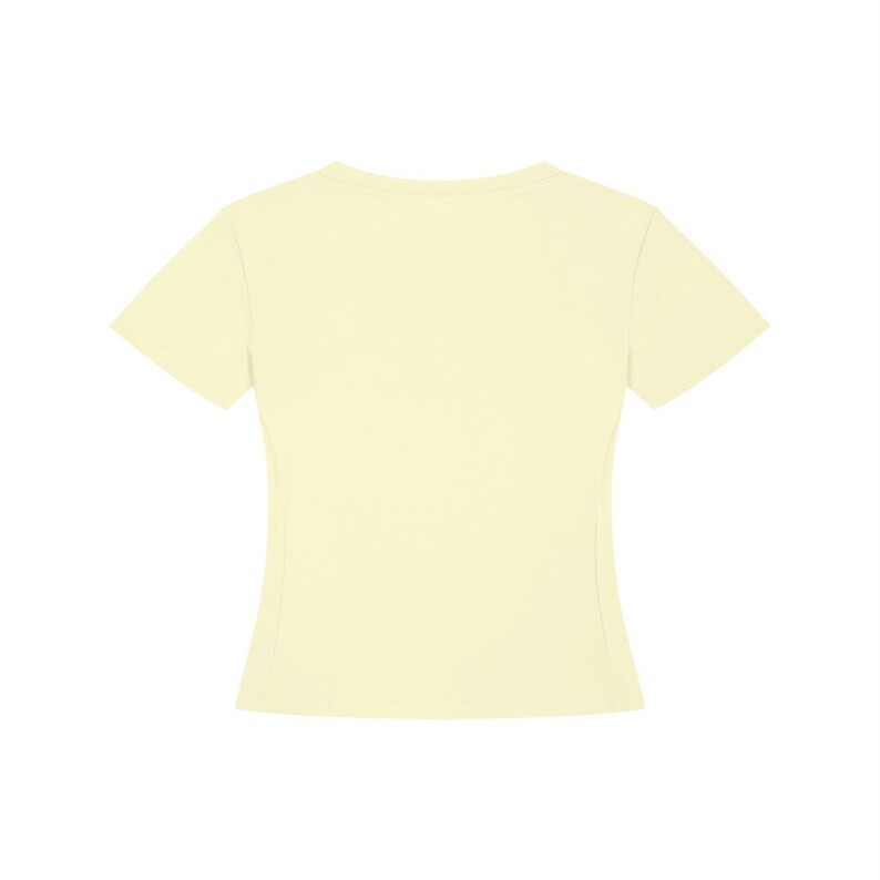 Women's Pismo Beach Pink Tencel Baby T-Shirt Bild 6
