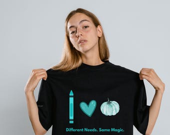 Besoins différents, même chemise magique SPED pour enseignant, t-shirt sur la neurodiversité pour l'inclusion