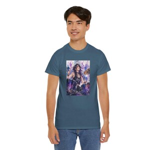 Rock 'n Nature ANIME ROCK DRUMMERUnisex Heavy Cotton Tee