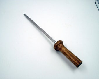 Afilador de cuchillos vintage, fabricado en Japón. Herramienta de afilado. Amoladora de cuchillos, piedra de afilar.
