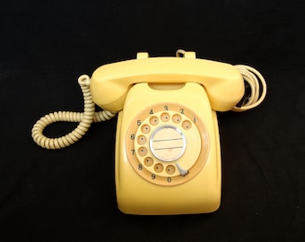 Vintage Wählscheibe Telefon Klingel System 600-A Getestet