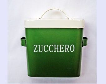 Worcester キャニスター缶　イギリス　ティン缶 50's 60's Vintage Worcester Ware Kitchen Tins: Tea, Sugar, Rice - Shabby