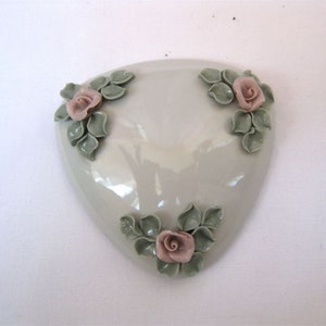 Vintage porcelain jewelry box China trinket box