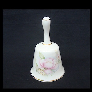 Vintage Fine bone china bell FINSBURY porcelain Made in England Rare brand!
