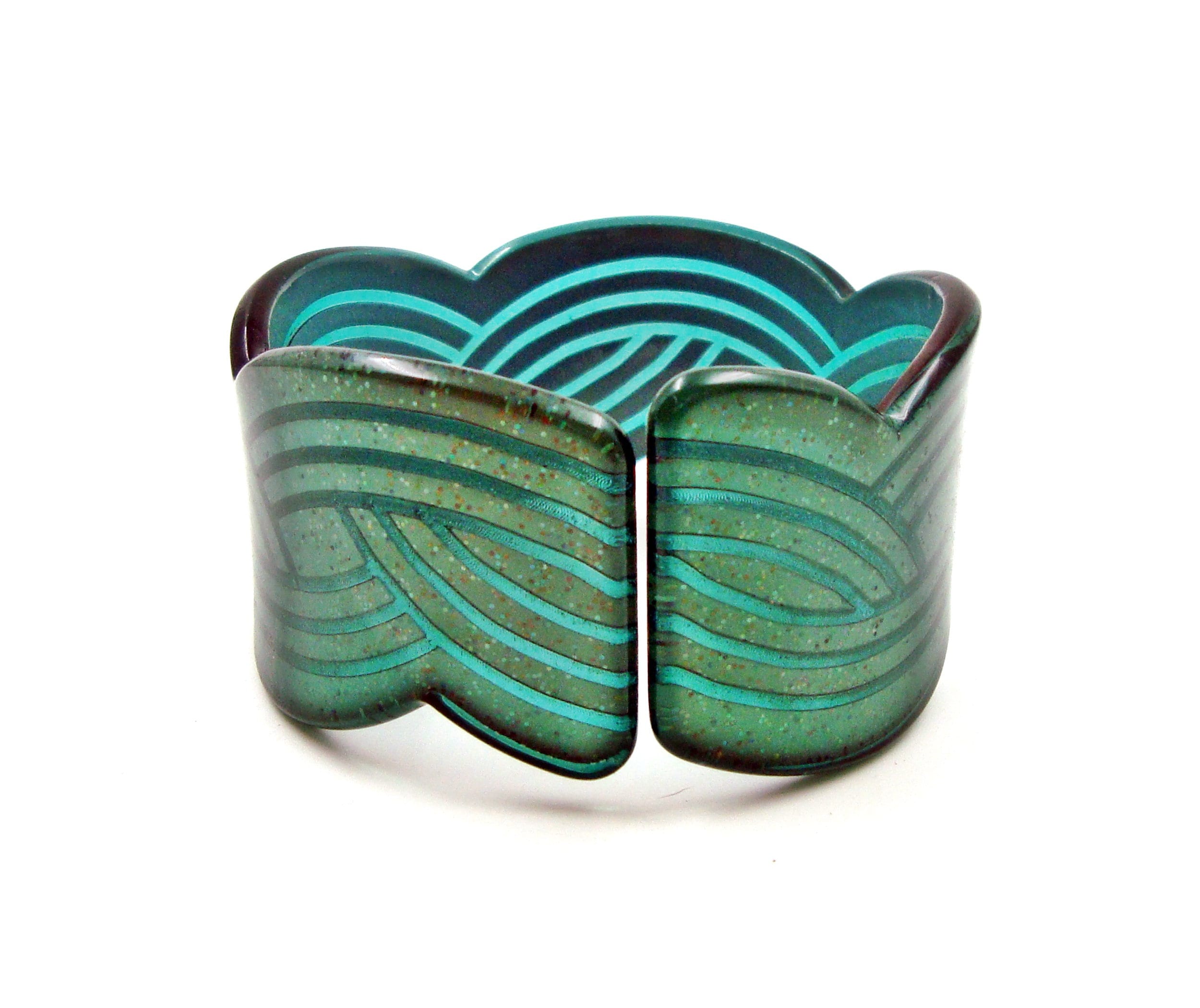 ヴィンテージ ルーサイト ブレスレット - Etsy 日本