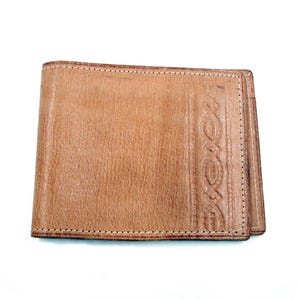 Vintage genuine leather wallet Small cards folder