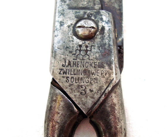 Antique Sewing Scissors J.a.henkels Zwillingswerk Solingen -3