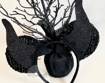 Maleficent Mouse Ears || Born Tutu Rock