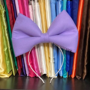 Daisy Bow || Big Lavender Bow || Big Bow || Born Tutu Rock