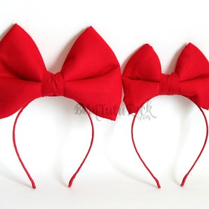 Big Red Bow || Kiki's Delivery Service Bow || Snow White Bow || by Born Tutu Rock