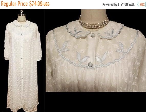 HOLIDAYSALE2020 Vintage Double Nylon Lace Peignoir