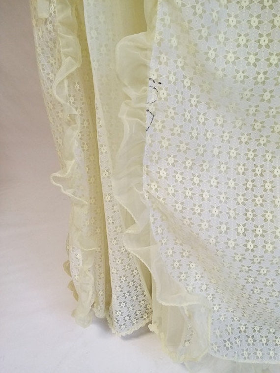 Vintage Swissette Originals Peignoir & Nightgown … - image 10