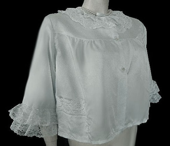 Vintage Nanettes Undies Bed Jacket Southern Belle… - image 4