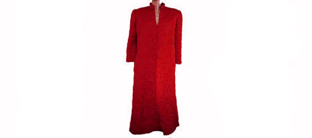 Vintage Christian Dior Quilted Robe – Hong Kong – Lacquer Red - Etsy