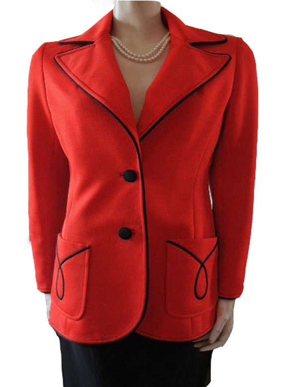 Vintage Lilli Ann Jacket Coat designer jacket Vin… - image 4