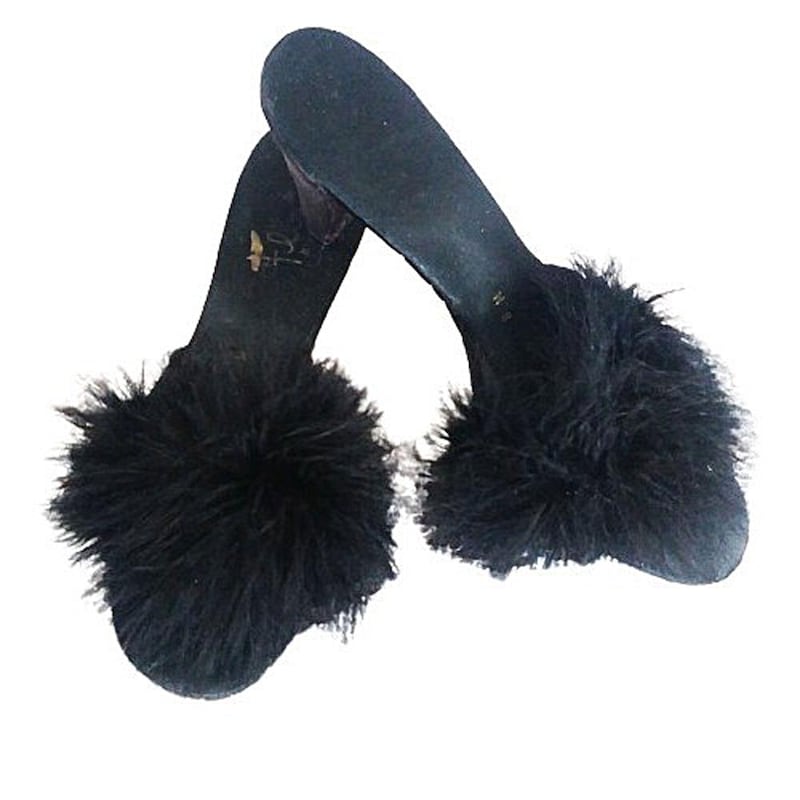 marabou bedroom slippers