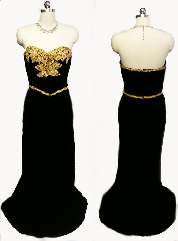 Vintage designer hotsell evening gowns