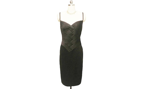 Vintage New Glamorous Lillie Rubin Cocktail Dress Old Stock with Tag