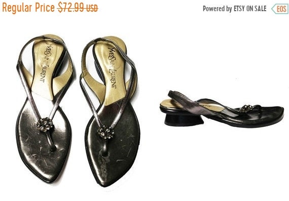 HOLIDAYSALE2020 Yves Saint Laurent Chunky Rhinesto
