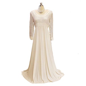 Glamorous Vintage 1970s Julie Miller Aurora Borealis Sequins Evening Gown Larger Size