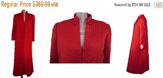 CLEARANCE SALE Vintage Christian Dior Quilted Robe
