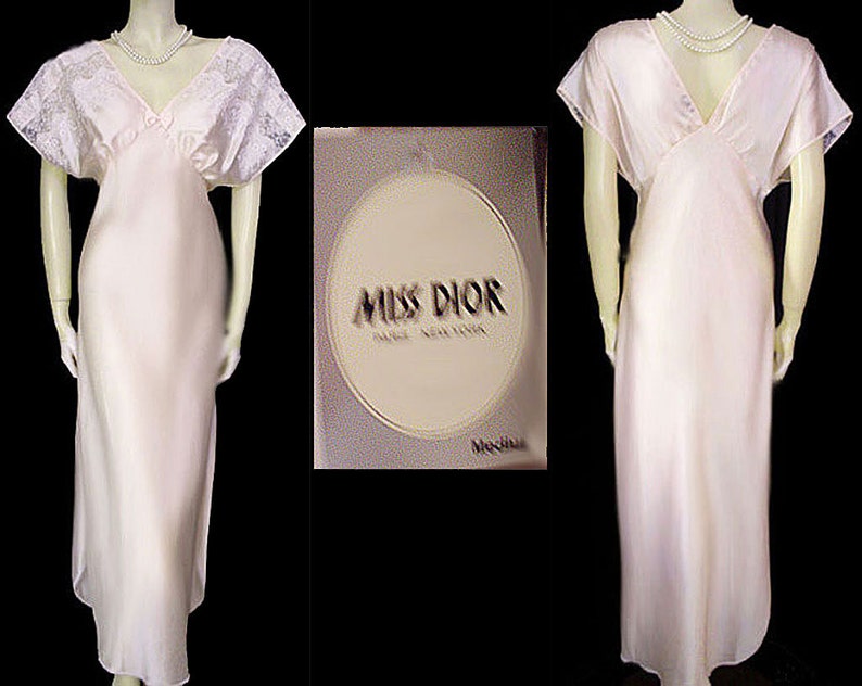 dior satin dress
