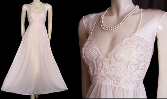 Vintage Rare Style Olga Nightgown XL Extra Large n