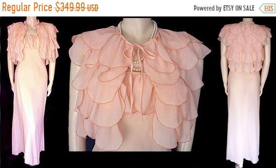 CLEARANCE SALE Vintage Unique Georgette Trabolsi R