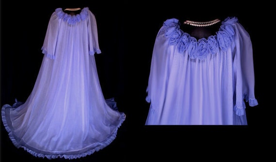 Vintage Jenelle of California Peignoir Nightgown … - image 3