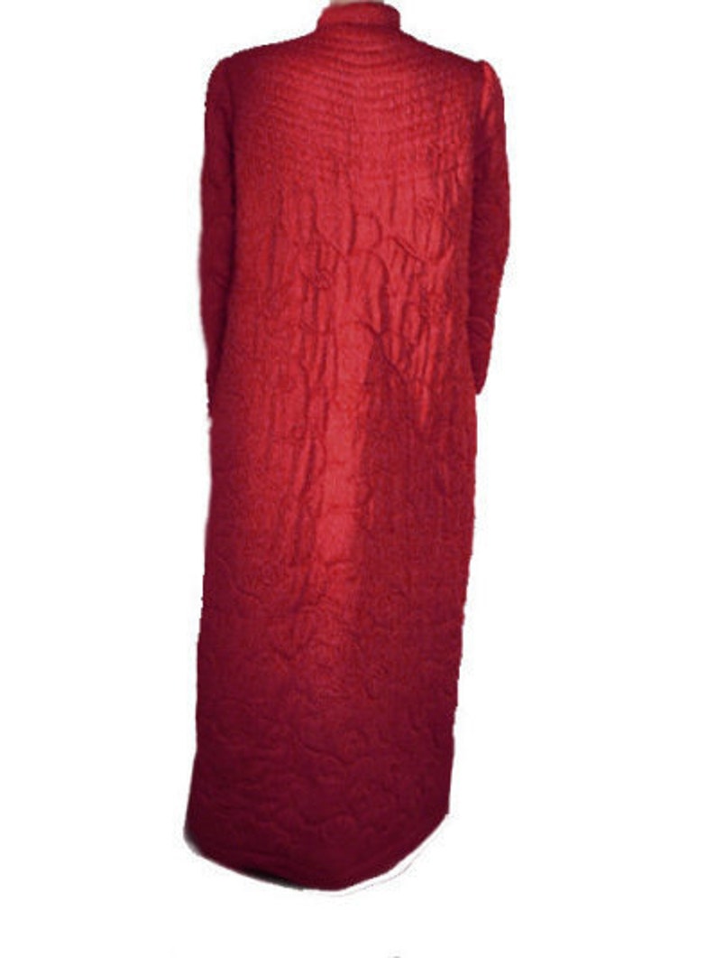 Vintage Christian Dior Quilted Robe – Hong Kong – Lacquer Red - Etsy