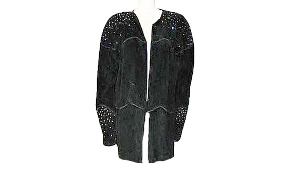 Vintage 80s Cache Dazzling Sparkling Rhinestone B… - image 1