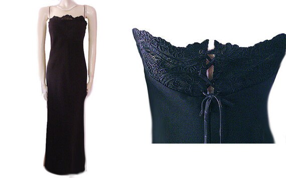 Vintage Carmen Marc Valvo Sparkling Bead & Metalli