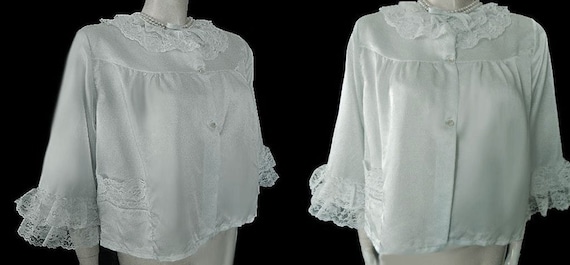 Vintage Nanettes Undies Bed Jacket Southern Belle… - image 1