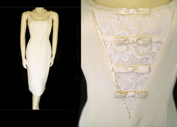 Vintage Escada Couture Collection Dress Wedding d… - image 1