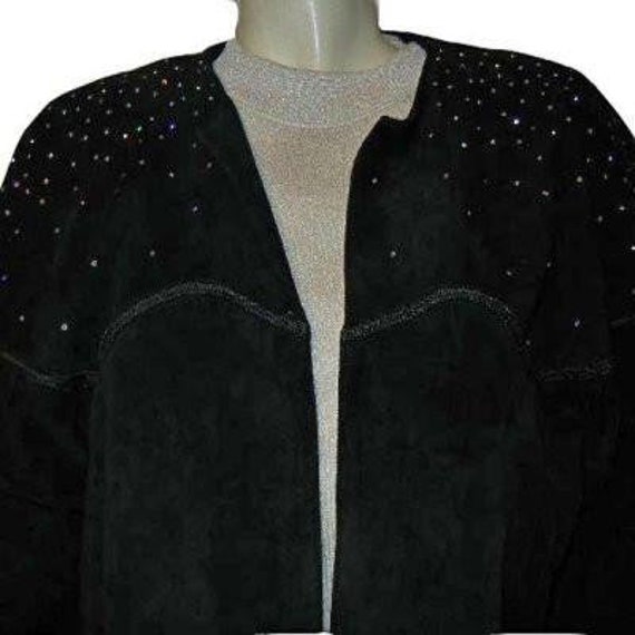 Vintage 80s Cache Dazzling Sparkling Rhinestone B… - image 5