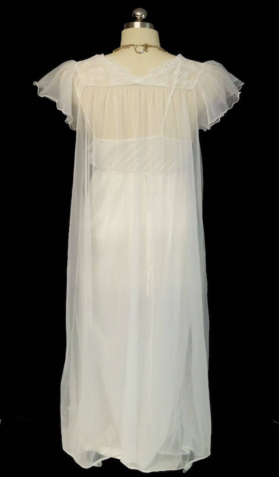 Vintage Gilead Bridal Peignoir & Nightgown Set br… - image 6