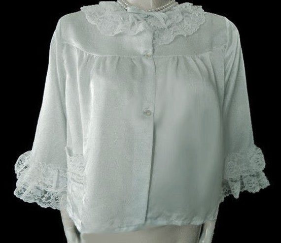 Vintage Nanettes Undies Bed Jacket Southern Belle… - image 2