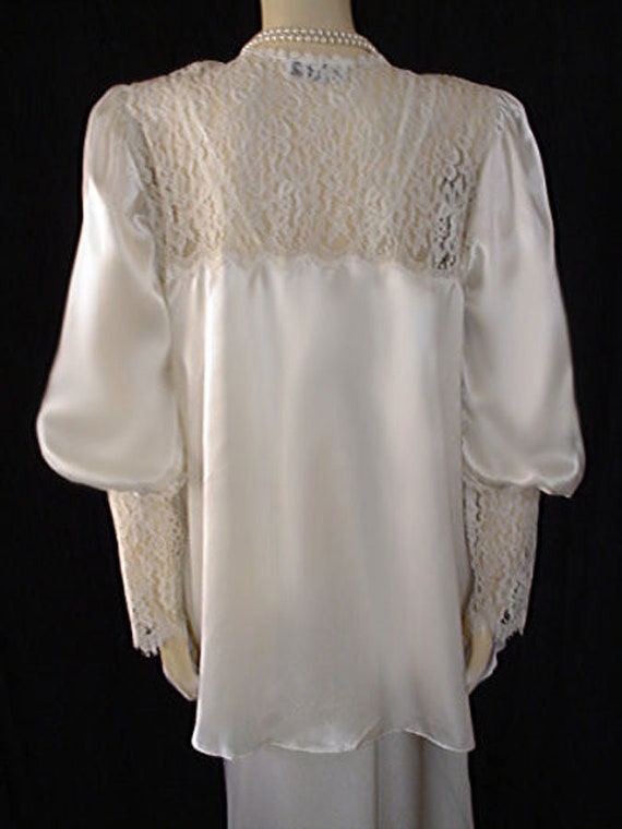Vintage Jessica Lynn Peignoir Nightgown Set Brida… - image 8