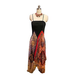 layered sheer dress Sheer Ruffle Layered Maxi Dress by CARIEDO main image 1